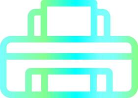Line Blue Green Gradient Design vector
