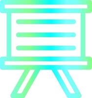 White Board Creative Icon Design vector