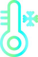 Thermometer Creative Icon Design vector