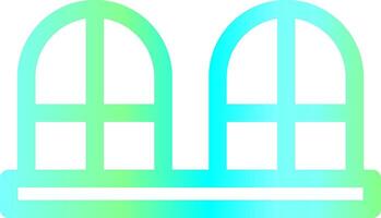 Window Creative Icon Design vector