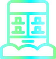 Vending Machine Creative Icon Design vector
