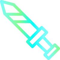 Sword Creative Icon Design vector
