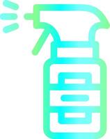 Spray Bottle Creative Icon Design vector