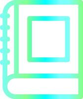 Diary Creative Icon Design vector