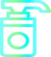 Liquid Soap Creative Icon Design vector