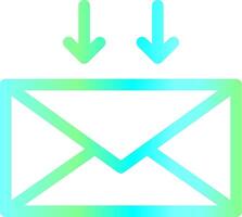 Email Creative Icon Design vector