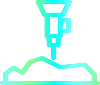 Mining Creative Icon Design vector