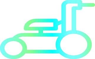 Lawnmower Creative Icon Design vector