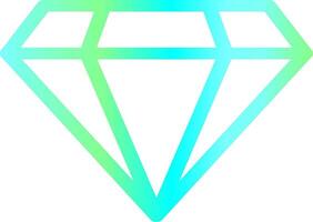 Diamond Creative Icon Design vector
