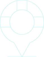 Location Creative Icon Design vector
