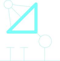 Radar Creative Icon Design vector