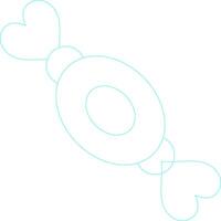 Candy Creative Icon Design vector
