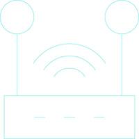 Wifi Creative Icon Design vector
