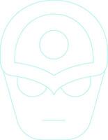 Alien Creative Icon Design vector