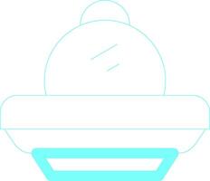 Ufo Creative Icon Design vector