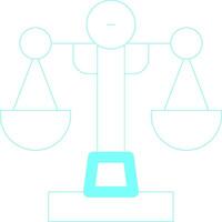 Law Creative Icon Design vector