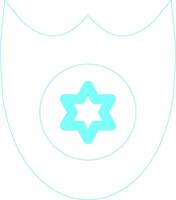 Badge Creative Icon Design vector