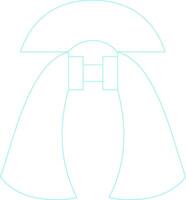 CLOAK Creative Icon Design vector
