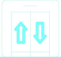 Elevator Creative Icon Design vector