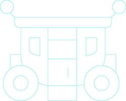 Carriage Creative Icon Design vector