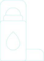Deodorant Creative Icon Design vector