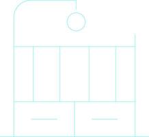 Crib Creative Icon Design vector