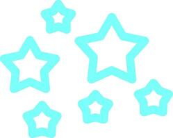 Stars Creative Icon Design vector