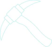 Pickaxe Creative Icon Design vector