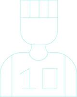 Prisoner Creative Icon Design vector