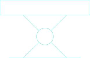 Folding Table Creative Icon Design vector