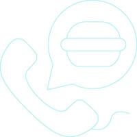 Telephone Creative Icon Design vector