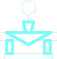 Table Creative Icon Design vector
