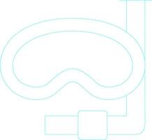 Scuba Dive Creative Icon Design vector