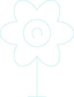 Flower Creative Icon Design vector