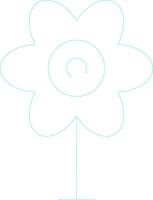 Flower Creative Icon Design vector