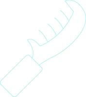 Comb Creative Icon Design vector