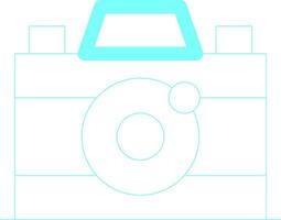Camera Creative Icon Design vector