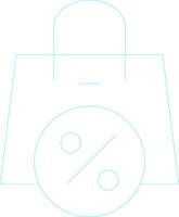 Bag Creative Icon Design vector