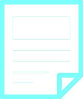 Document Creative Icon Design vector