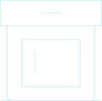 Cabinet Creative Icon Design vector