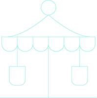 Carousel Creative Icon Design vector