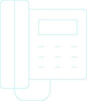 Telephone Creative Icon Design vector