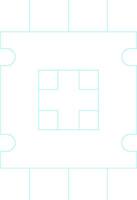 Processor Creative Icon Design vector