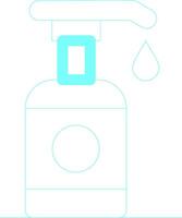 Shampoo Creative Icon Design vector