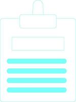 Clipboard Creative Icon Design vector