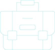 Briefcase Creative Icon Design vector