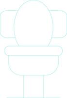 Toilet Creative Icon Design vector