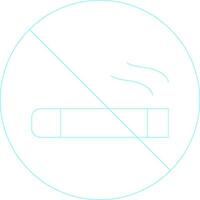 Smoking Area Creative Icon Design vector