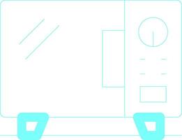 Microwave Creative Icon Design vector