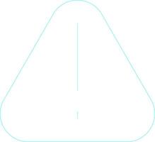 Warning Creative Icon Design vector